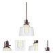 Union Square Buffy 1 Light 7 inch Oil Rubbed Bronze Pendant Ceiling Light