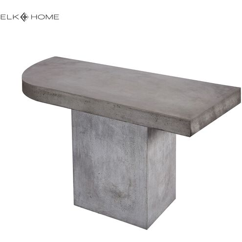 Millfield Polished Concrete Outdoor Bar in Left Side