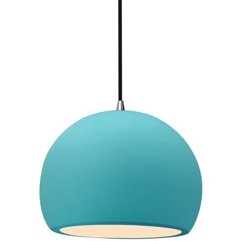 Radiance LED 7 inch Reflecting Pool and Brushed Nickel Pendant Ceiling Light