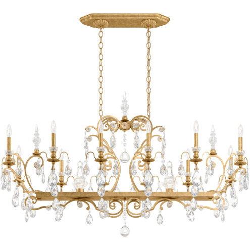 Renaissance 14 Light 56 inch Etruscan Gold Chandelier Ceiling Light in Heritage