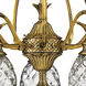 Plantation 5 Light 22.25 inch Burnished Brass Indoor Chandelier Ceiling Light