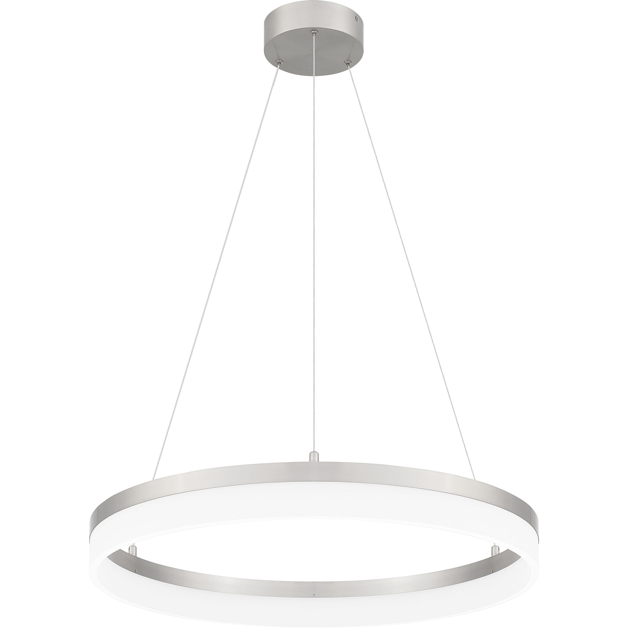 Cohen 23.5 inch Brushed Nickel Pendant Ceiling Light