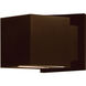 Pandora 5 inch Deep Taupe Wall Sconce Wall Light