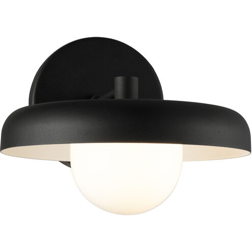 Creston Wall Sconce Wall Light in Matte Black