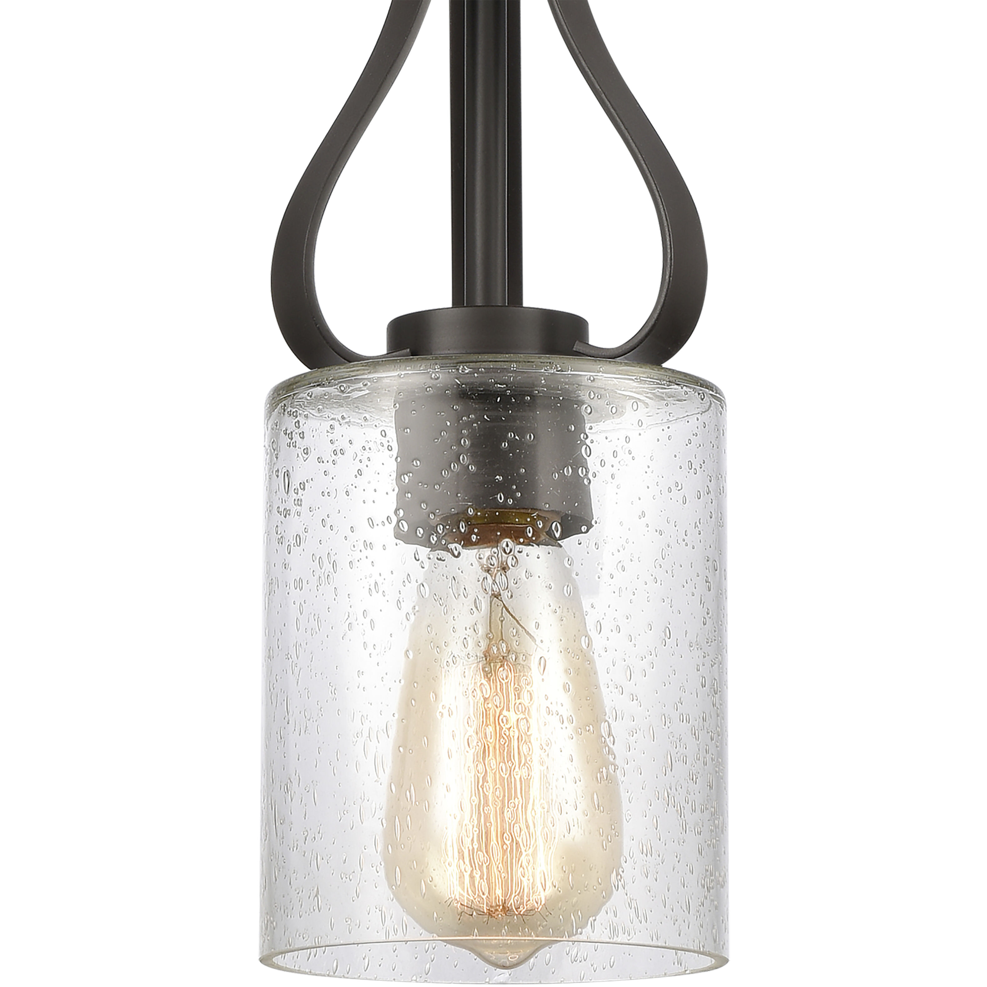 Market Square 1 Light 5 inch Oil Rubbed Bronze Mini Pendant Ceiling Light