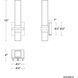 Cinaplex LED 4 inch Brushed Nickel ADA Wall Sconce Wall Light
