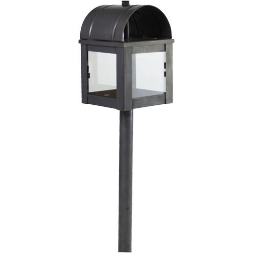 Hawthorne Adams Antique Brass Path Light in Clear Glass