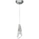 Luma 1 Light 4 inch Sterling Mini Pendant Ceiling Light