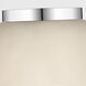 Kelly Wearstler Formosa LED 5.25 inch Alabaster and Polished Nickel Elongated Flush Mount Ceiling Light
