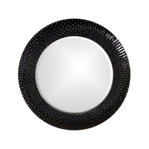 Bergman 32 X 32 inch Glossy Black Wall Mirror