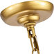 Nolan 6 Light 16 inch Brass Pendant Ceiling Light