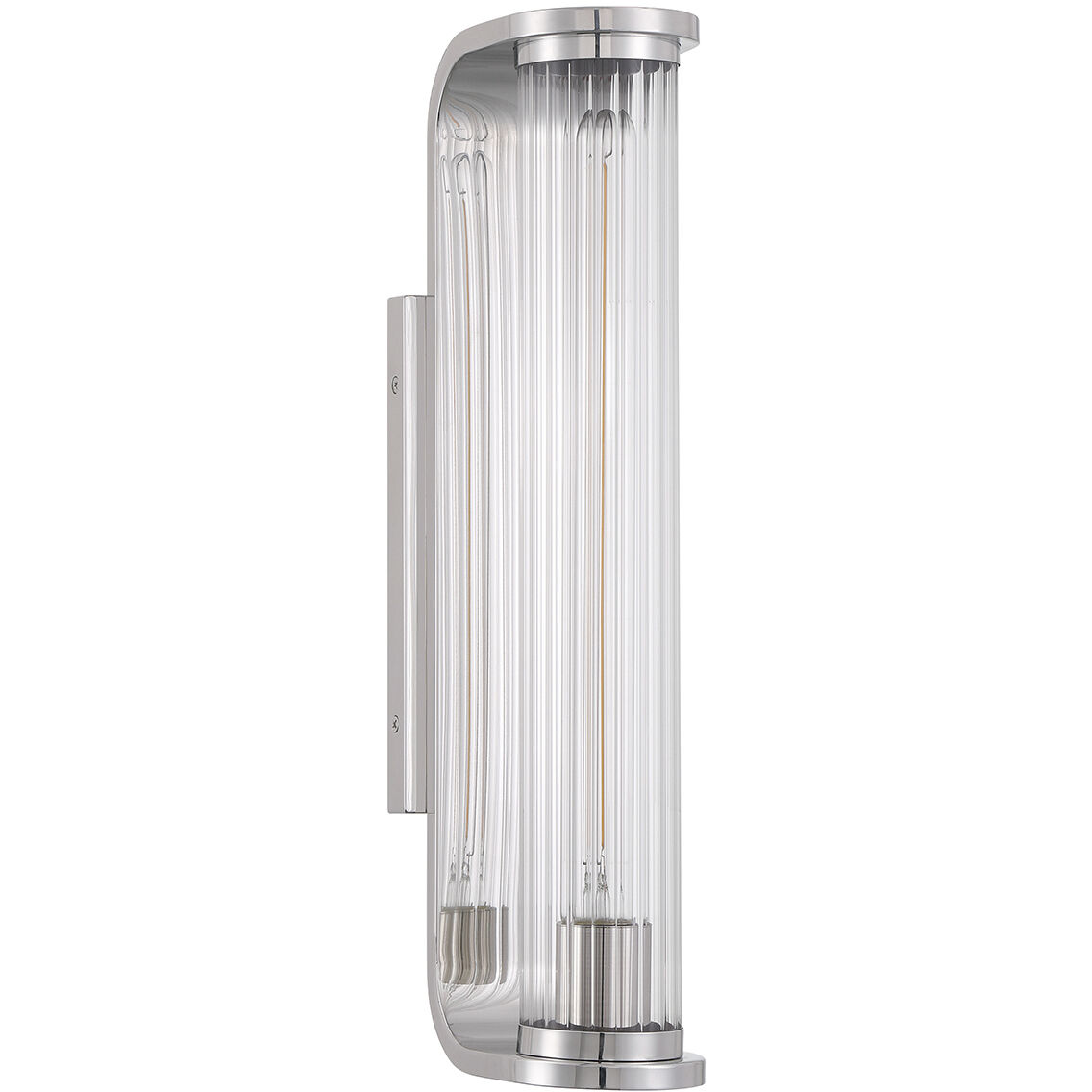 Jarvis Bath Sconce Wall Light in Polished Nickel