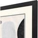Neutral Stones Brown and Blue and Black and Gray Framed Art, Propac