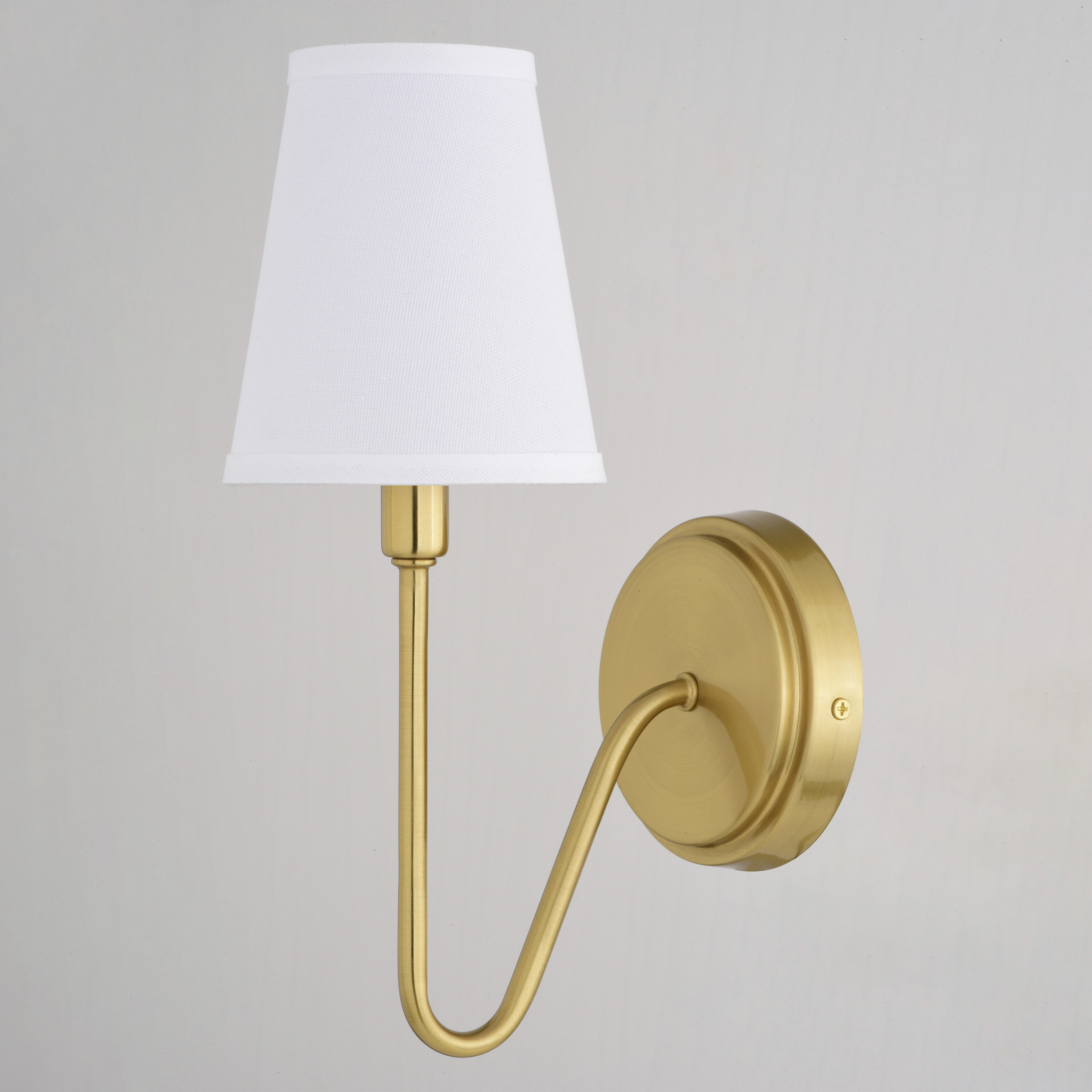 Briar LED 5 inch Muted Brass Wall Light