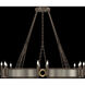 Mirage 12 Light 49.75 inch Bronze Chandelier Ceiling Light