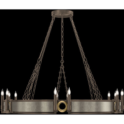 Mirage 12 Light 49.75 inch Bronze Chandelier Ceiling Light