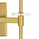 Marcus 2 Light 13 inch Satin Brass Wall Sconce Wall Light