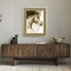 Equine Contemplation Brown and Beige Framed Art