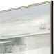 Capas Gray and Beige and Turquoise and White Canvas