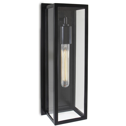 Sydney 1 Light 16.75 inch Black Outdoor Wall Sconce