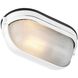 Nauticus 4 inch White Outdoor Wall Sconce