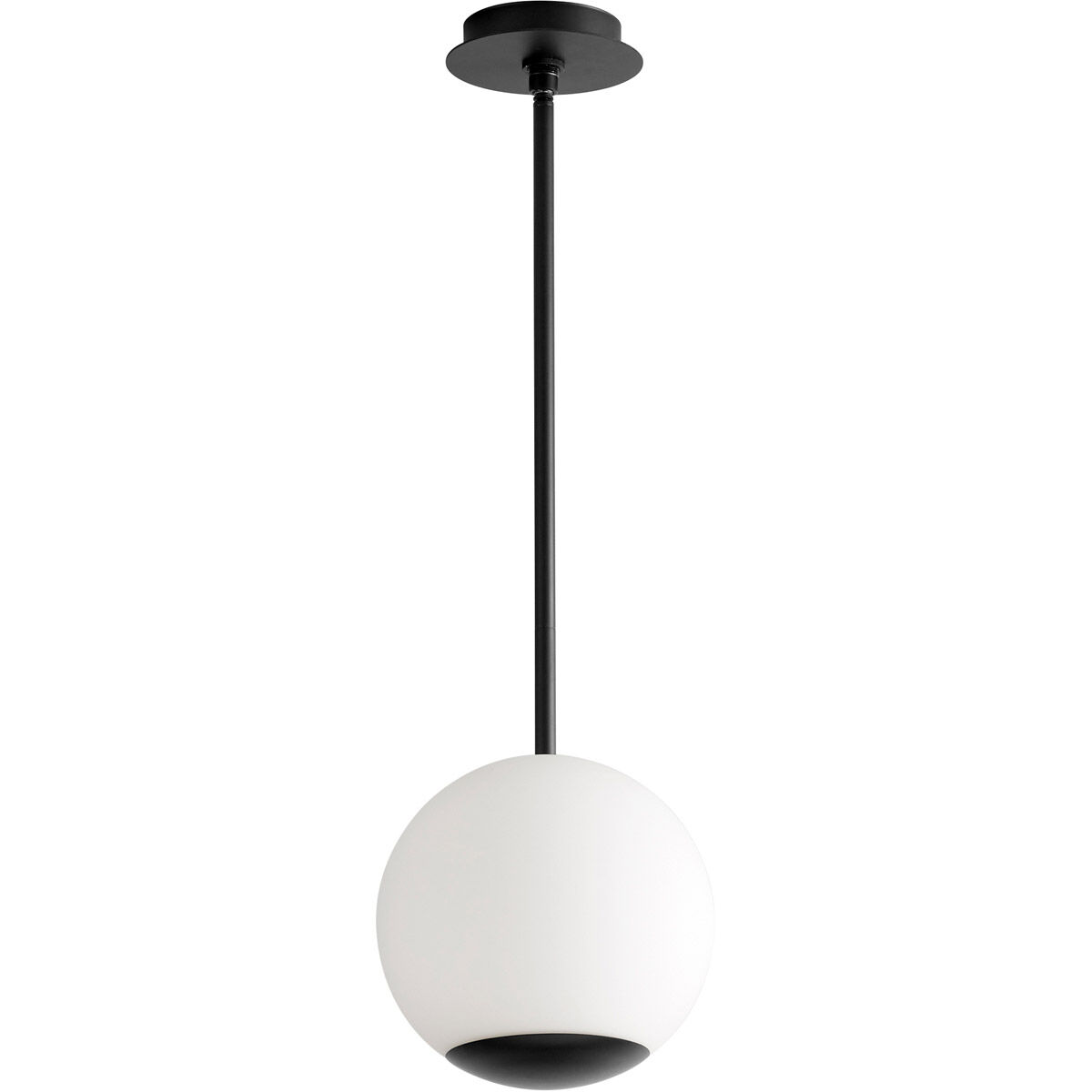 Terra LED 10 inch Black Pendant Ceiling Light