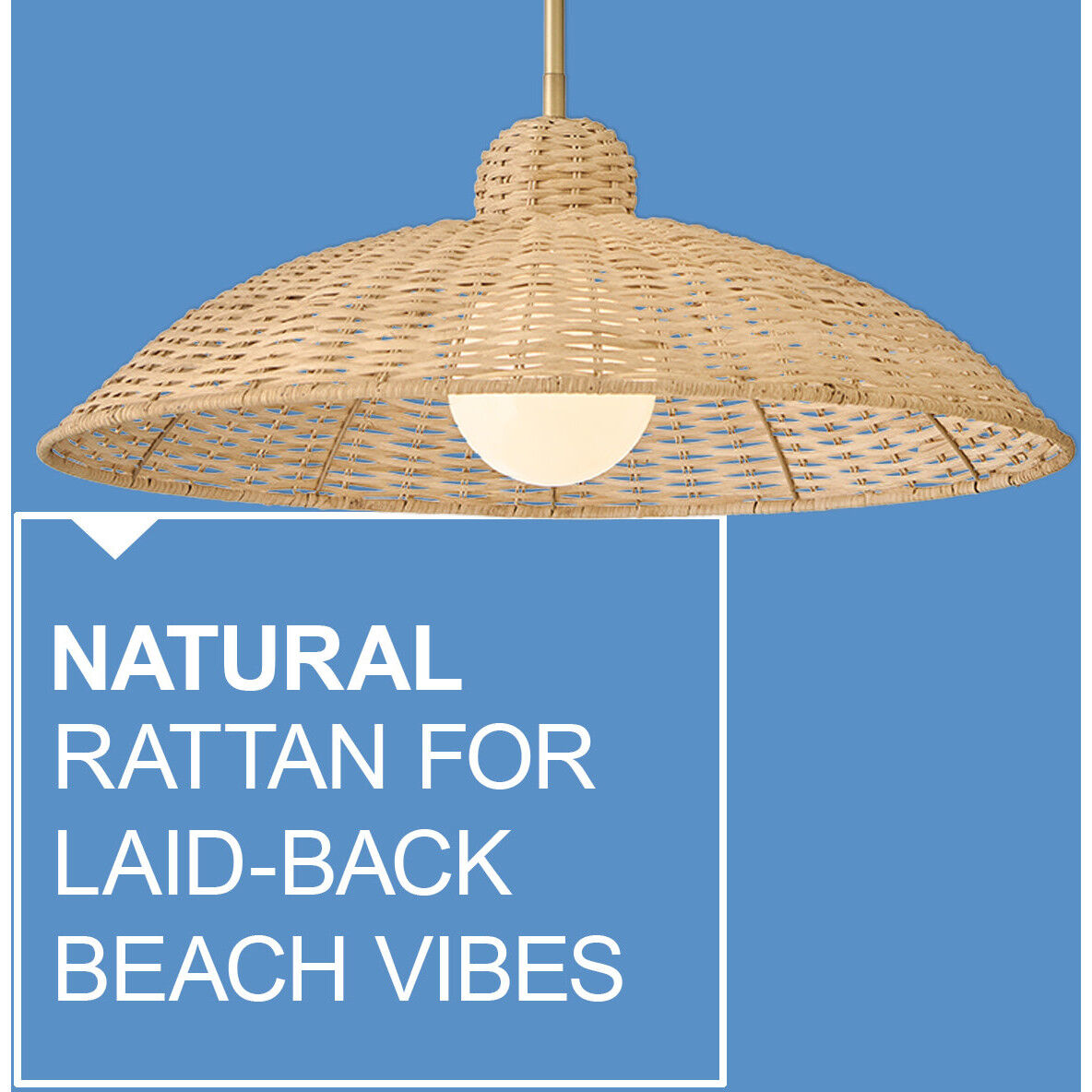 Pismo 1 Light 24 inch Lacquered Brass Pendant Ceiling Light, Large