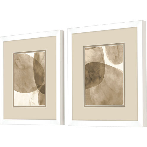 Neutral Object Brown and Beige and Neutral Framed Art