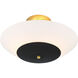 Bax 3 Light Flush Mount Ceiling Light