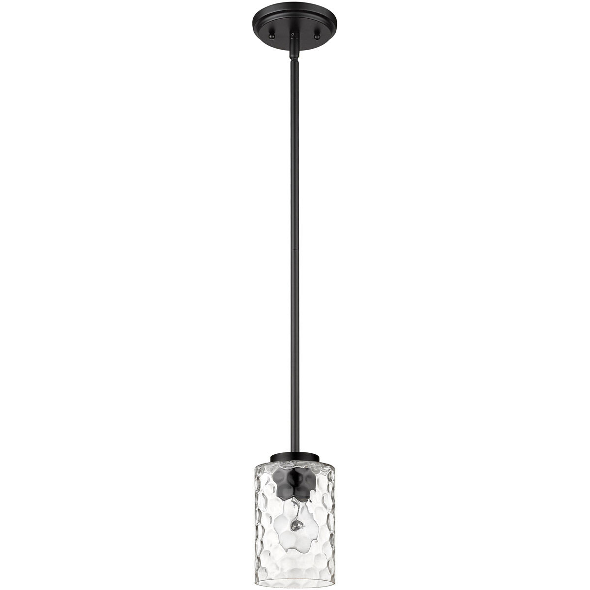 Livvy 1 Light 5 inch Matte Black Pendant Ceiling Light