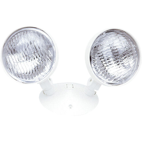 Aaliyah 1 Light White Exit / Emergency Ceiling Light