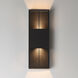 Grate LED 18 inch Architectural Bronze Outdoor Wall Mount