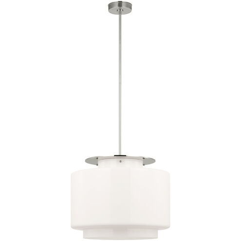Ray Booth Elias LED 20 inch Polished Nickel Pendant Ceiling Light