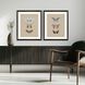 Paragon Beige and Brown and Gray and Pink Framed Art