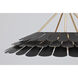 Turaco 6 Light 30 inch Midnight Pendant Ceiling Light