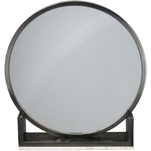 Odyssey 24 X 20 inch Antique Black and White Standing Mirror