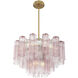 Addis 9 Light 22 inch Aged Brass Chandelier Ceiling Light in Spring