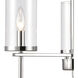 Oakland 3 Light 19 inch Chrome Chandelier Ceiling Light
