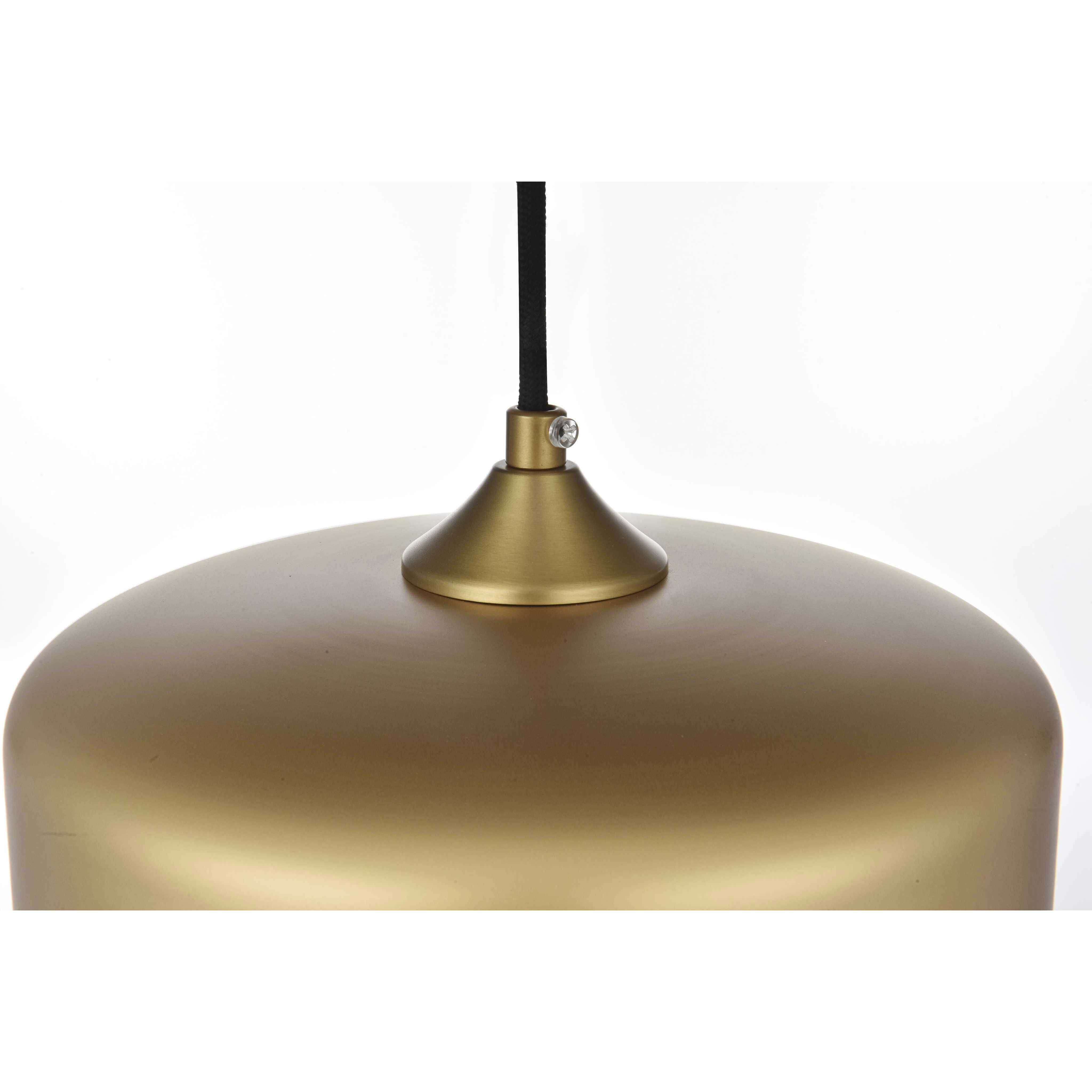 Ashwell 1 Light 10 inch Satin Gold Pendant Ceiling Light
