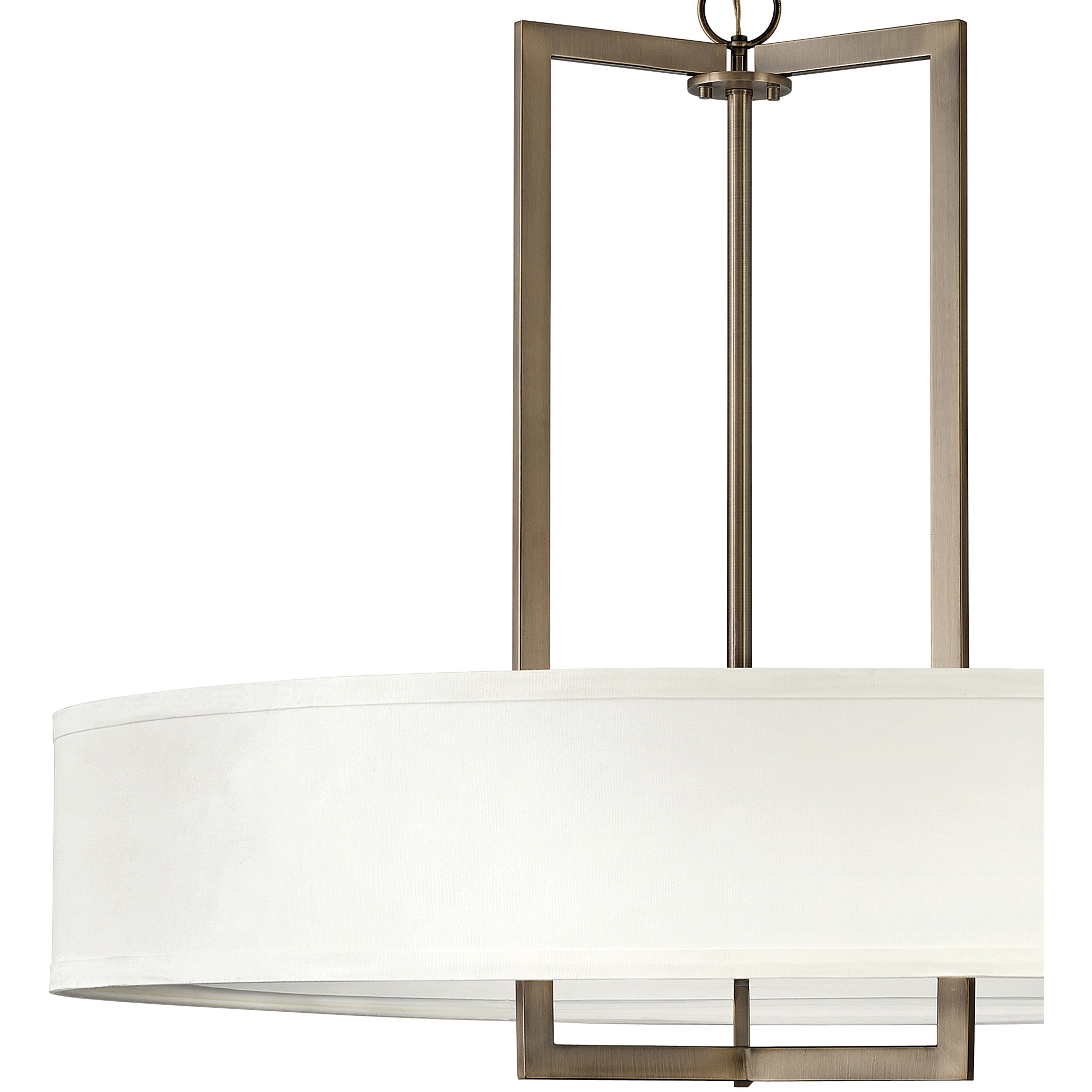 Hampton 9 Light 40 inch Brushed Bronze Indoor Chandelier Ceiling Light
