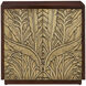 Jardin Walnut and Antique Brass Cabinet