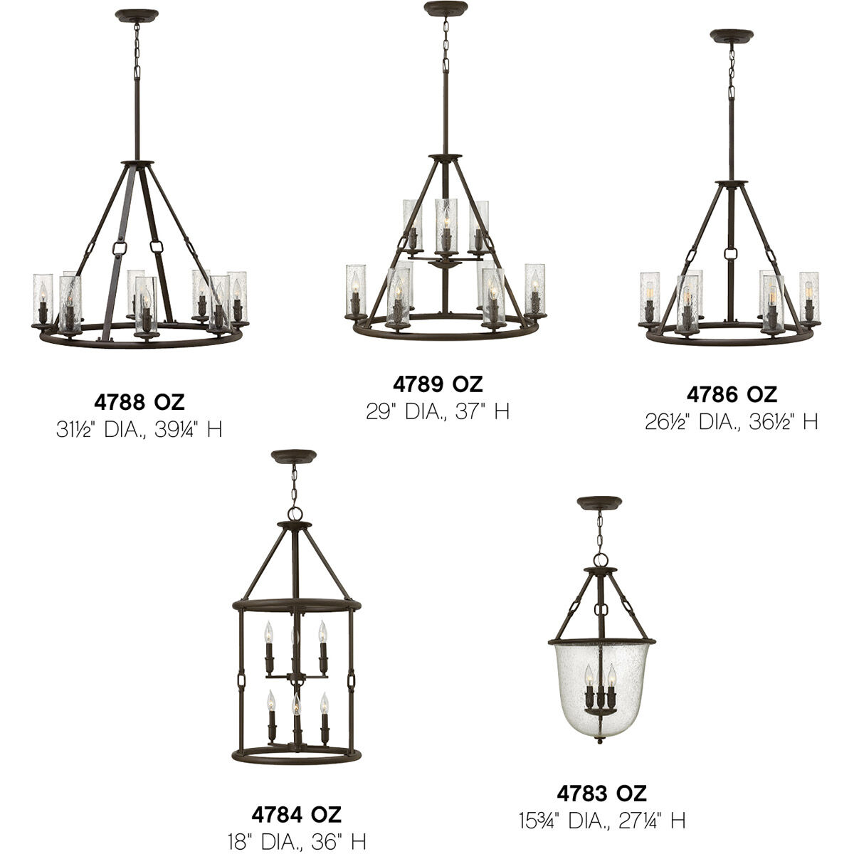 Dakota 9 Light 29 inch Oil Rubbed Bronze Indoor Chandelier Ceiling Light