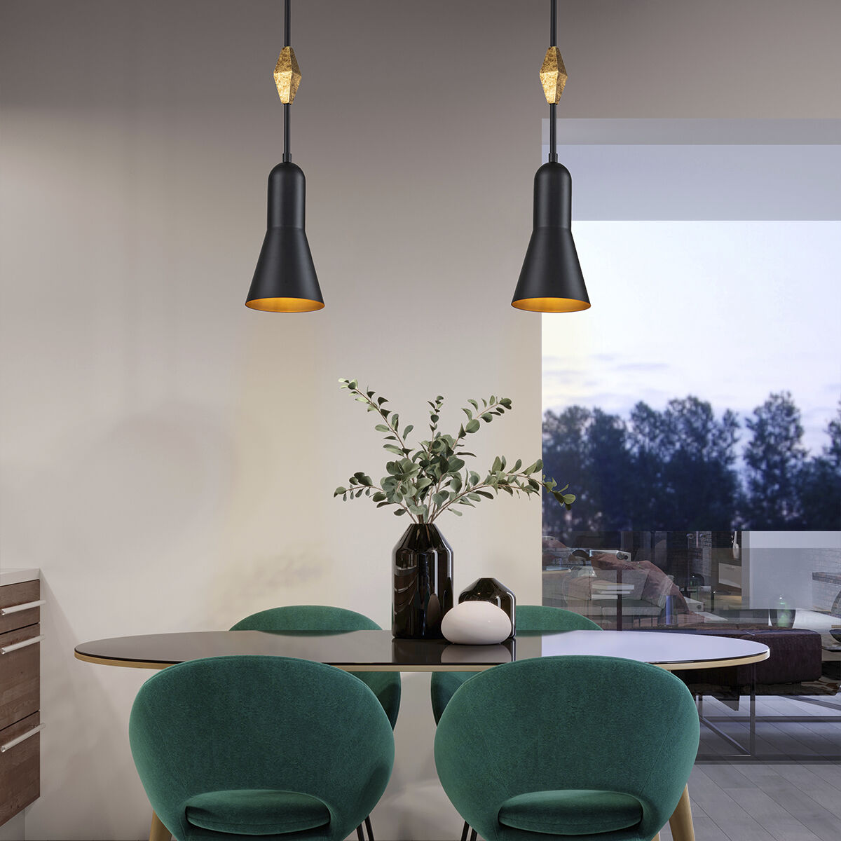 Small black pendant lights 2025