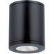 Tube Arch LED 7.88 inch Black Outdoor Flush in Spot, 85, 4000K