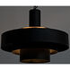 Parlor 4 Light 22 inch Matte Black Pendant Ceiling Light