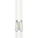 Acra 2 Light 5 inch Shiny White ADA ADA Double Sconce Wall Light
