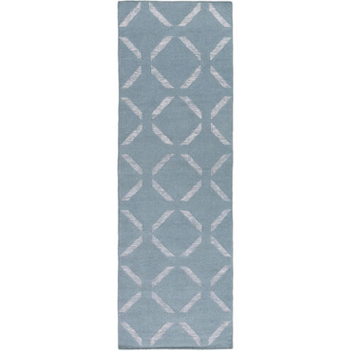 Stallman 36 X 24 inch Medium Gray, Ivory Rug