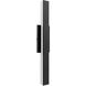 Avenue Outdoor LED 24 inch Black Outdoor Wall Mount