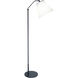 Ward 68.75 inch 100.00 watt Bronze Floor Lamp Portable Light in Black