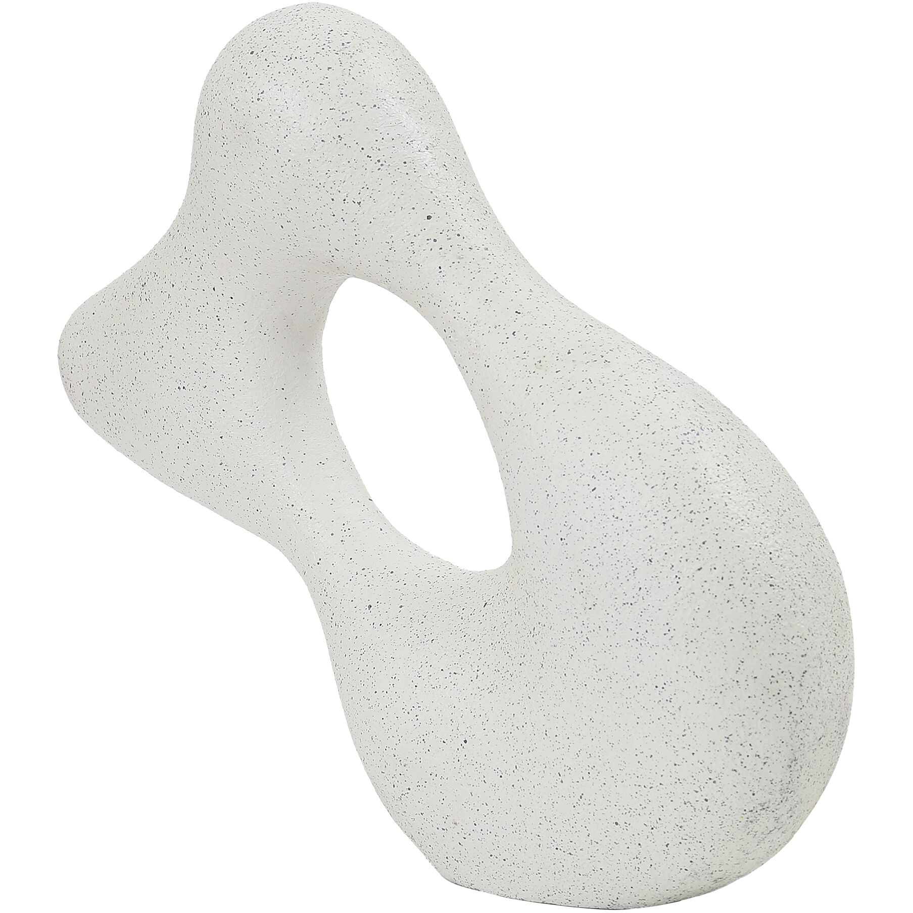 Motion 16 X 13 inch Sculpture in Flecked Stone, Ecomix